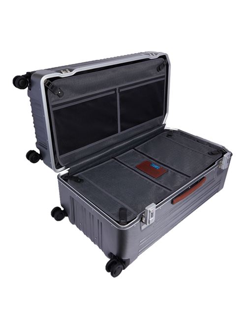 trunk PIQUADRO | BV5213PQLMNERO CUOIO